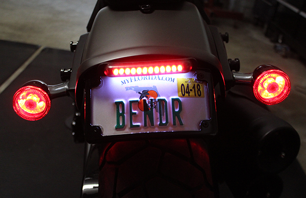 harley davidson fat bob tail light