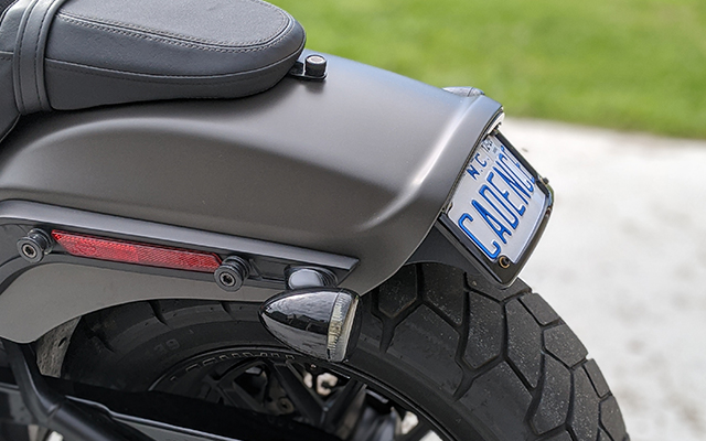 Cadence Motorsports 2018 FXFB/FXFBS Tag Mount